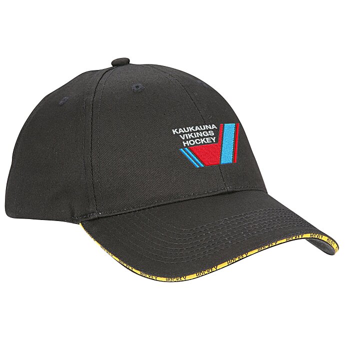Custom Motion Sport Sandwich Peak Cap - Hockey