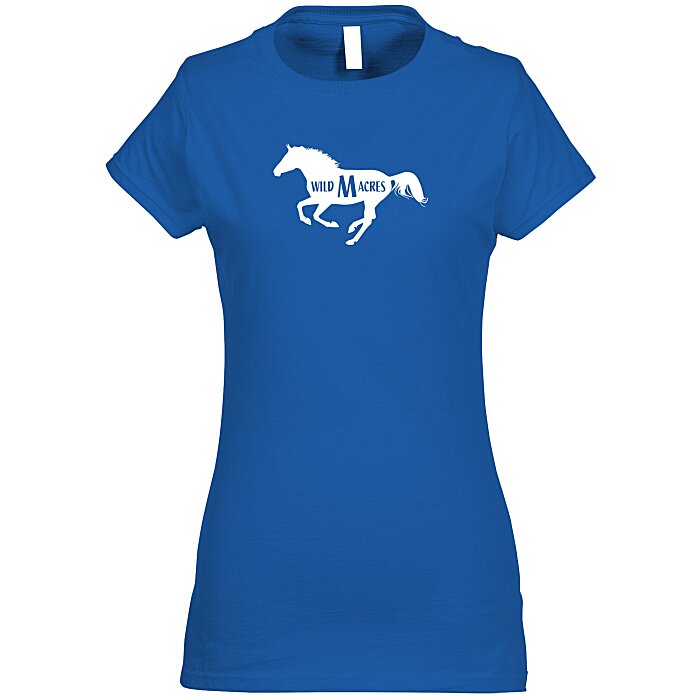 Custom Gildan Softstyle T-Shirt - Ladies' - Colours - Screen
