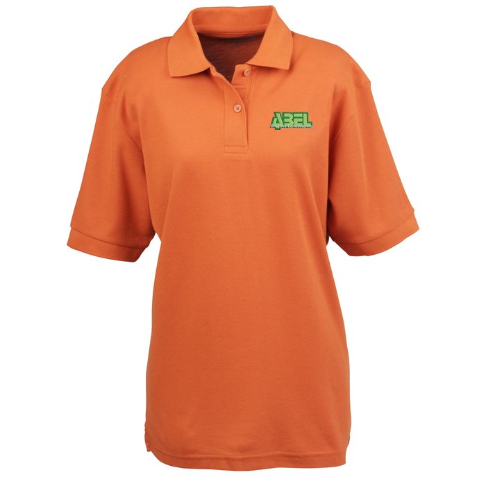 Custom Soft Touch Pique Sport Shirt - Ladies' - Embroidered