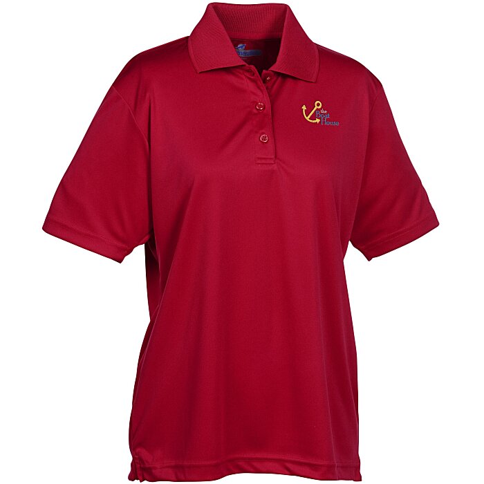Custom BLU-X-DRI Stain Release Performance Polo - Ladies'