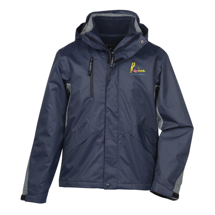 Custom Contrast Colour Insulated Jacket