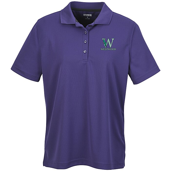 Custom Dry-Mesh Hi-Performance Polo - Ladies' - Full Colour