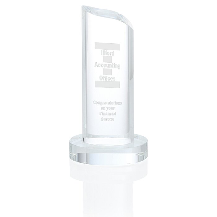 Custom Dignify Crystal Award - 8