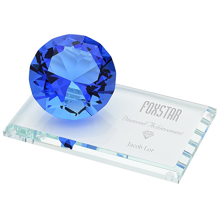 Custom Gemstone Desktop Award