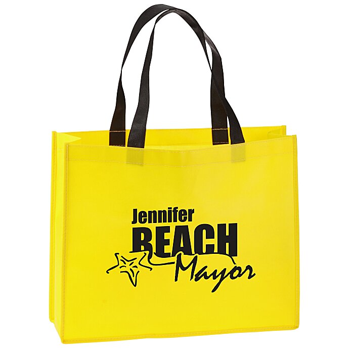 Custom Raindance Laminated Tote Bag - 12 3/4 inches x 16 1/8 inches