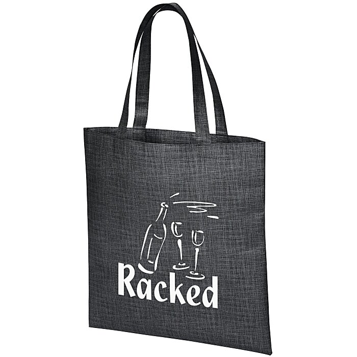 Custom Value Non-Woven Heathered Tote - 24 hr
