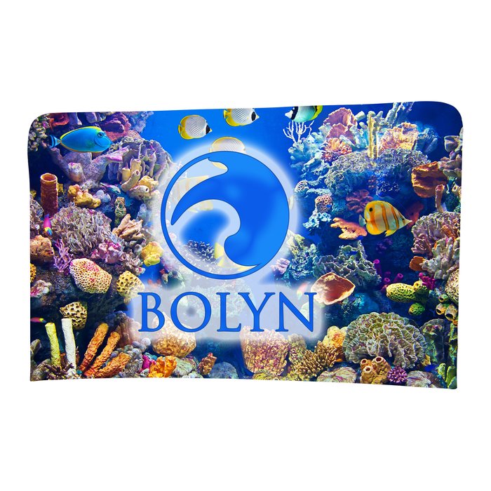 Custom Tabletop Banner System with Back Wall - 6 feet - Replacement Graphic