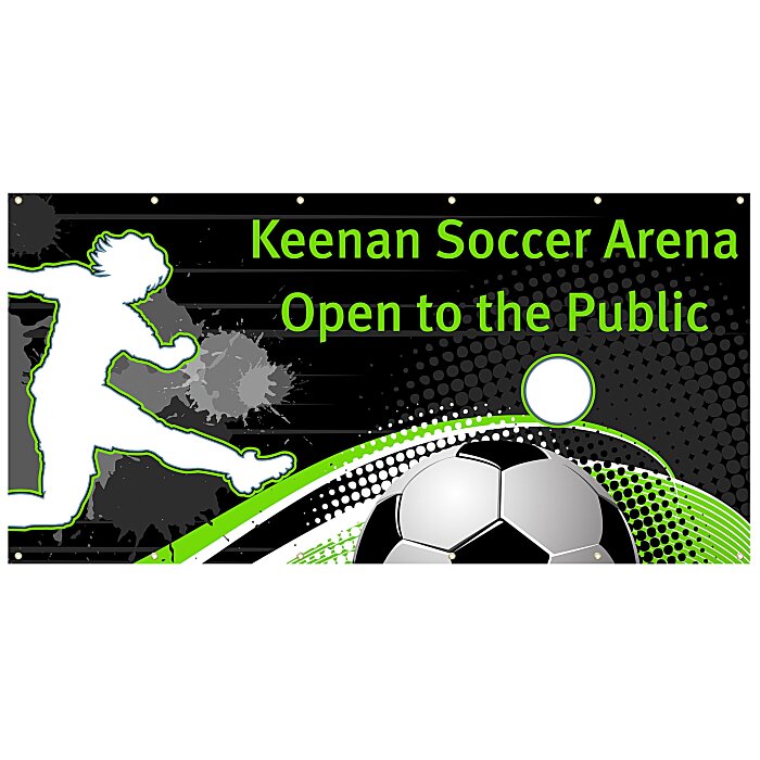 Custom Value Indoor Banner - 5' x 10' - 24 hr