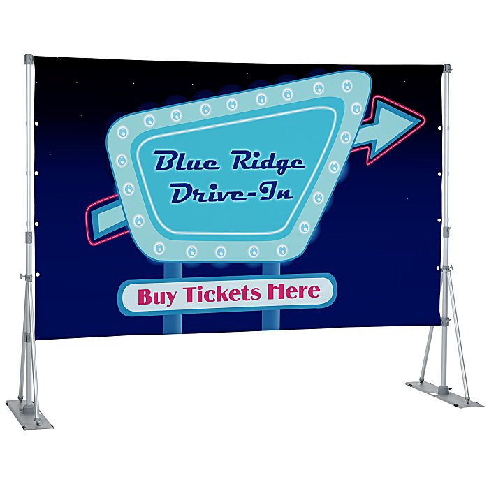 Custom Headliner Outdoor Banner Display