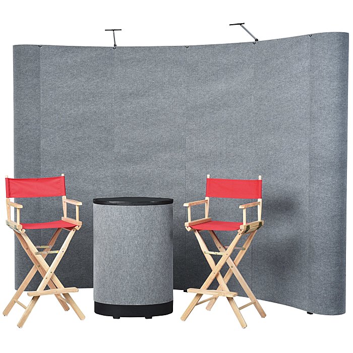 Custom Standard Curved Floor Display - 10' Kit - Blank