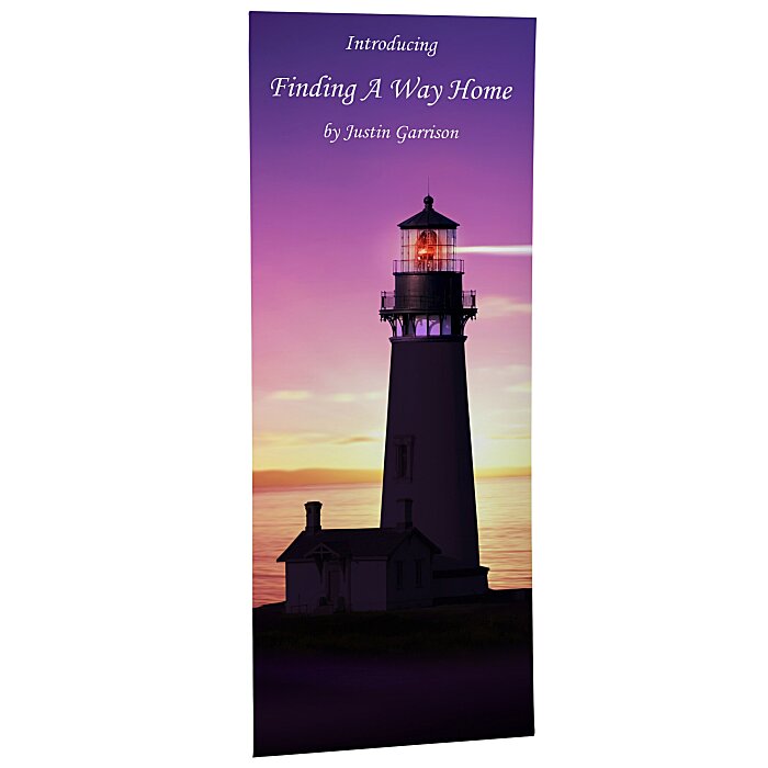Custom Stratus Retractable Banner Display - 31 1/2 inches - Replacement Graphic