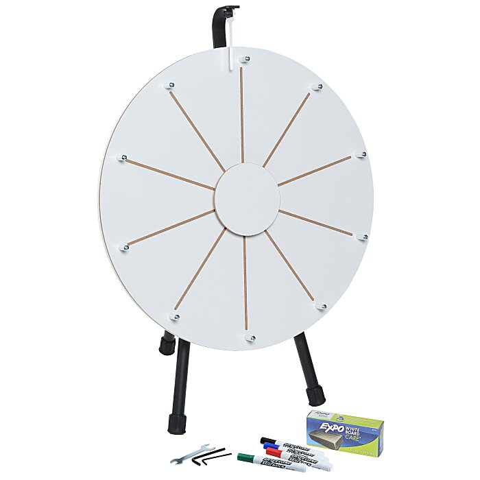 Custom Dry Erase Prize Wheel - Blank