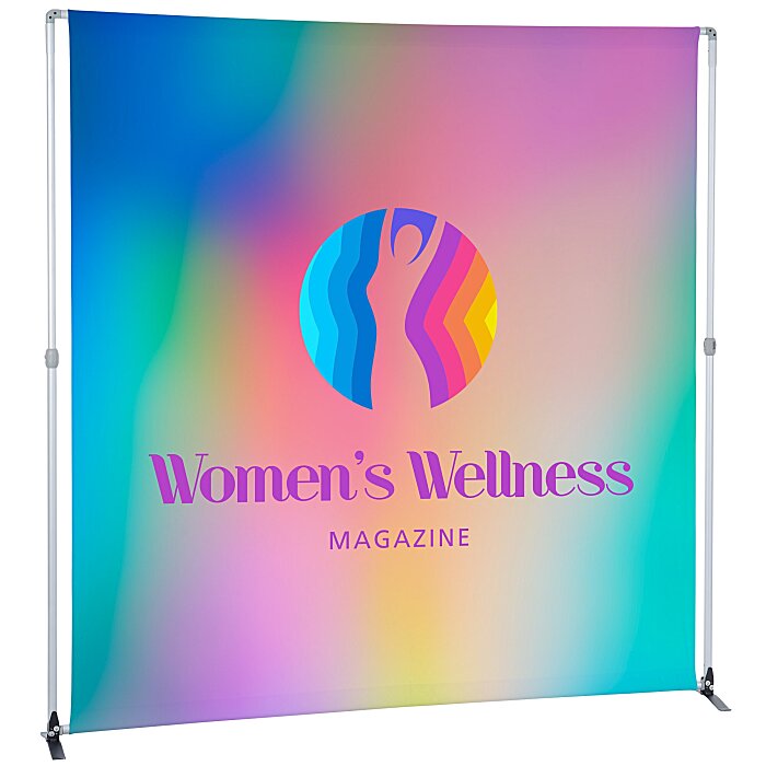 Custom Bravo Expanding Floor Display - 8 feet - Two Sided