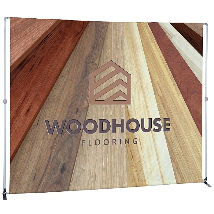 Custom Bravo Expanding Floor Display - 10 feet - Two Sided