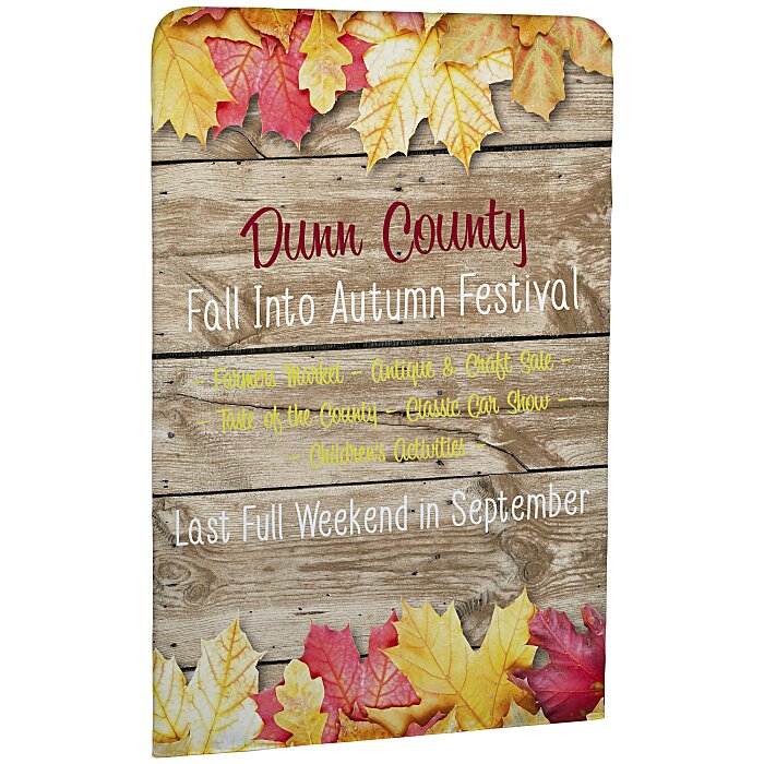 Custom EuroFit Banner Stand - 7 1/2 feet x 5 feet - Replacement Graphic