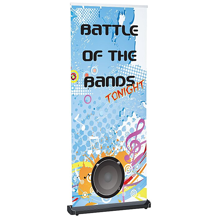 Custom InstaChange Retractable Banner Display - 34 inches