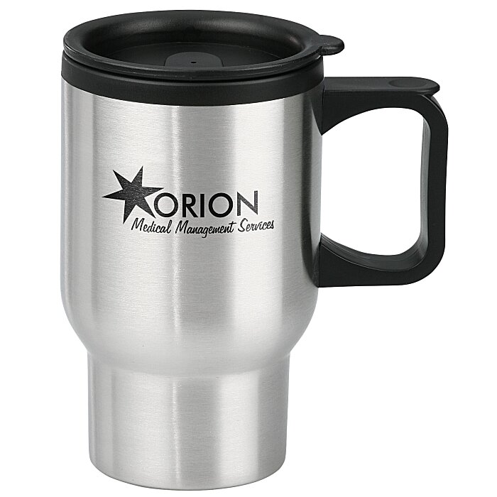 Custom Stainless Steel Travel Mug - 16 oz