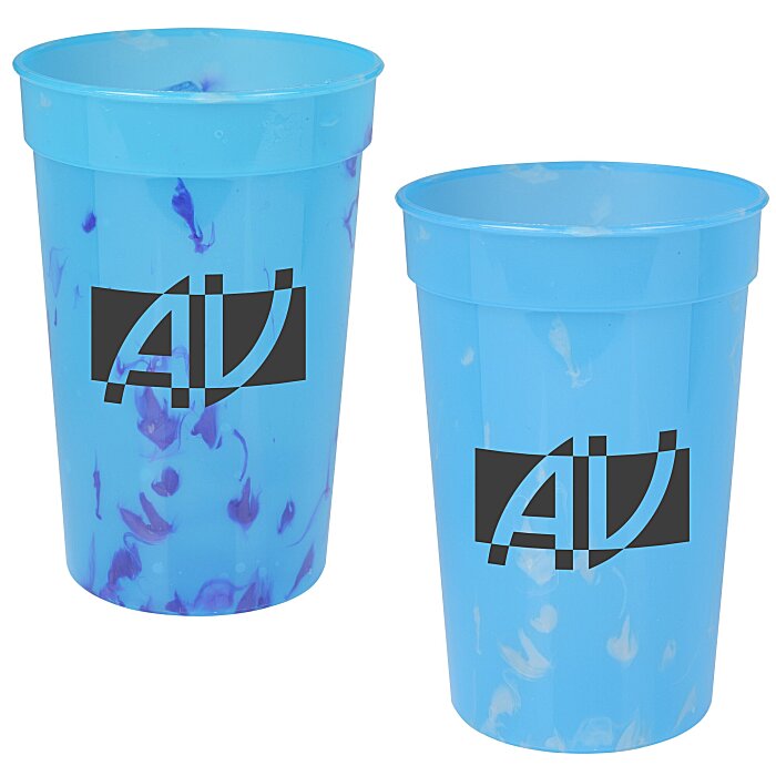 Custom Confetti Mood Stadium Cup - 17 oz.