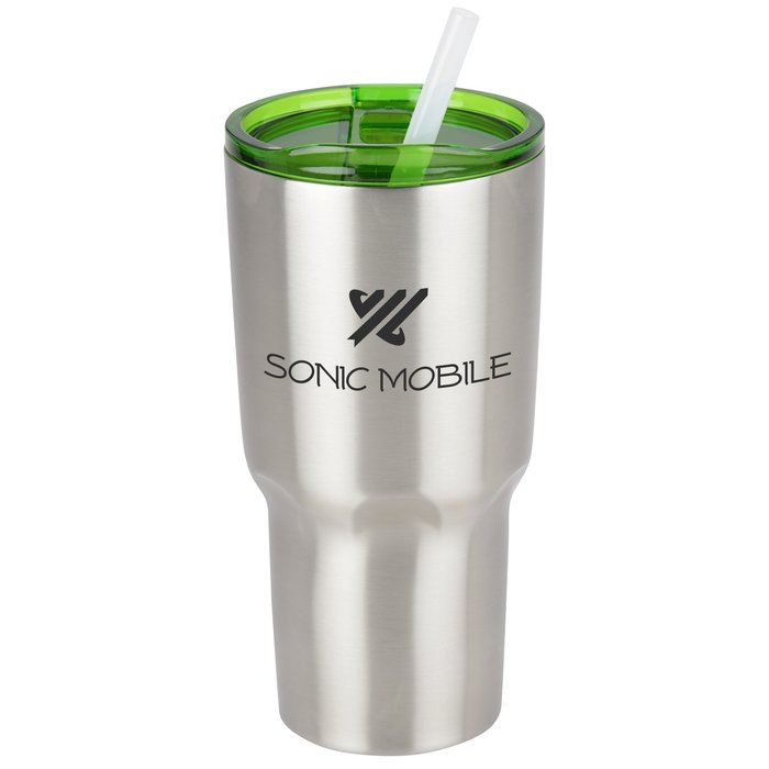 Custom Kong Vacuum Insulated Travel Tumbler - 26 oz - Stainless Steel