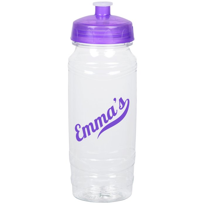 Custom Refresh Surge Water Bottle - 24 oz - Clear