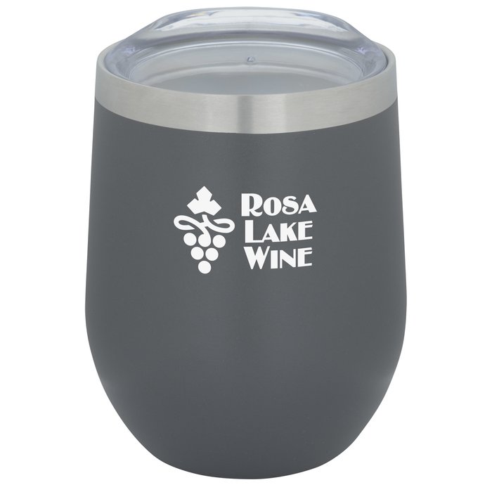 Custom Corzo Vacuum Insulated Wine Cup - 12 ounces