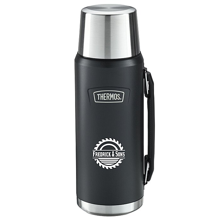 Custom Thermos ICON Vacuum Beverage Bottle - 40 oz.