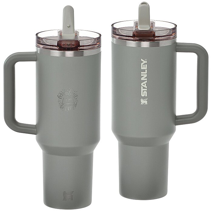 Custom Stanley Quencher ProTour Flip Straw Mug - 40 oz - Laser Engraved