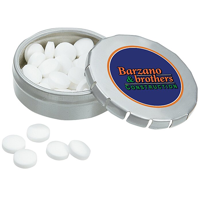 Custom Mini Snap-it Tin with Sugar-Free Mints