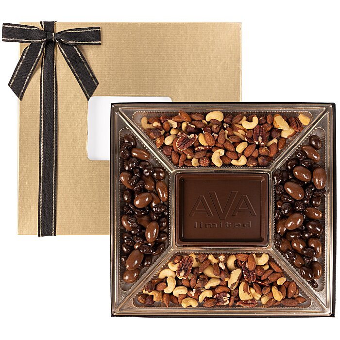 Custom Large Treat Mix - Gold Box - Dark Chocolate Bar