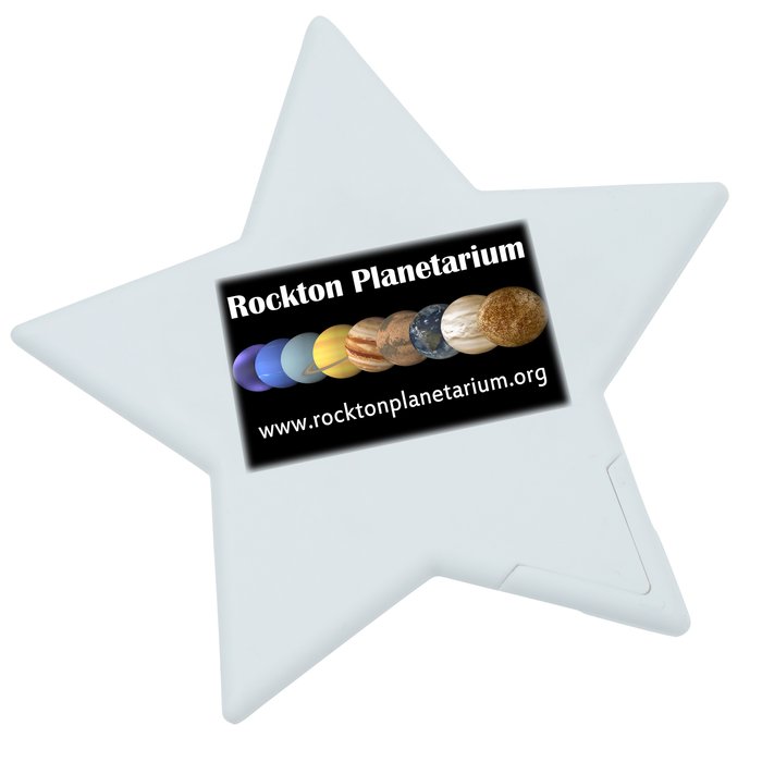 Custom Sugar-Free Mint Card - Star