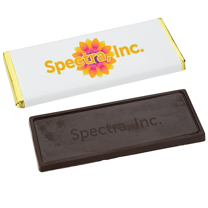 Custom Moulded Chocolate Bar - 1 3/4 ounces