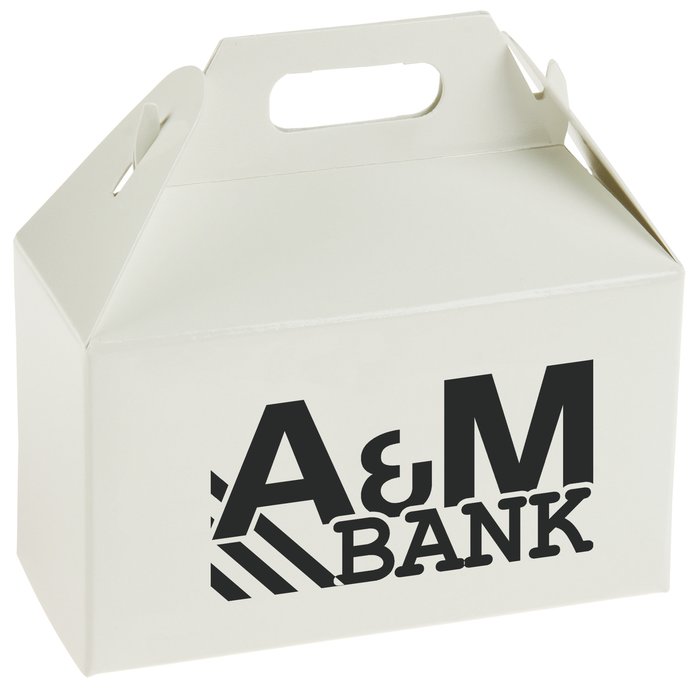 Custom Mini Candy Box - White
