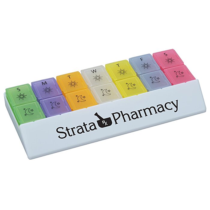 Custom AM/PM Pill Tray