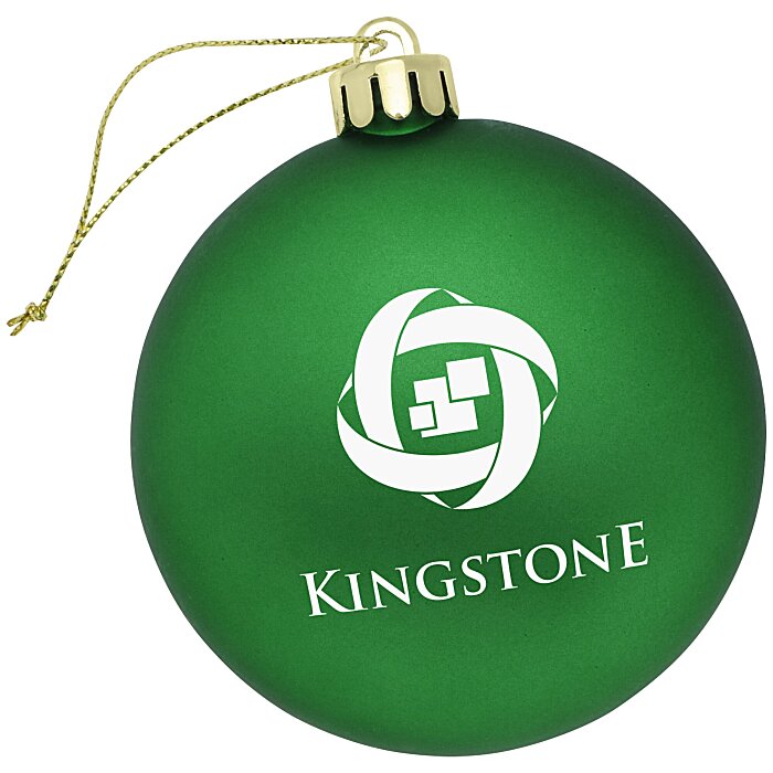 Custom Festive Ornament - Flat