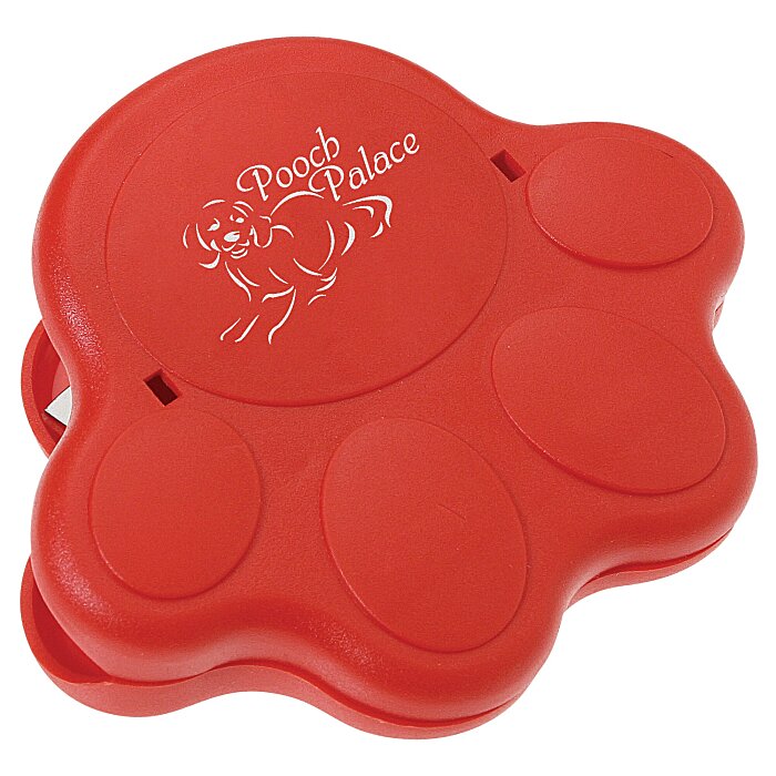 Custom Keep-it Clip - Paw - Opaque