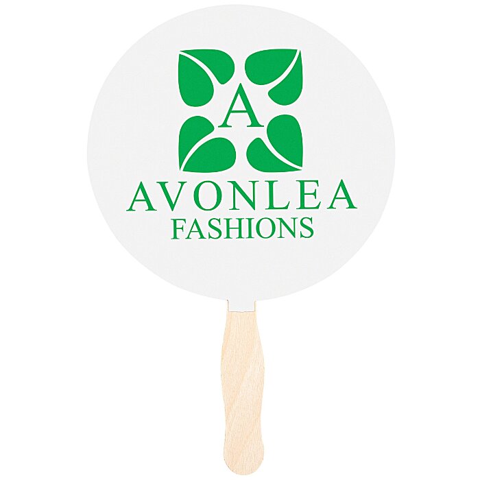 Custom Hand Fan - Round