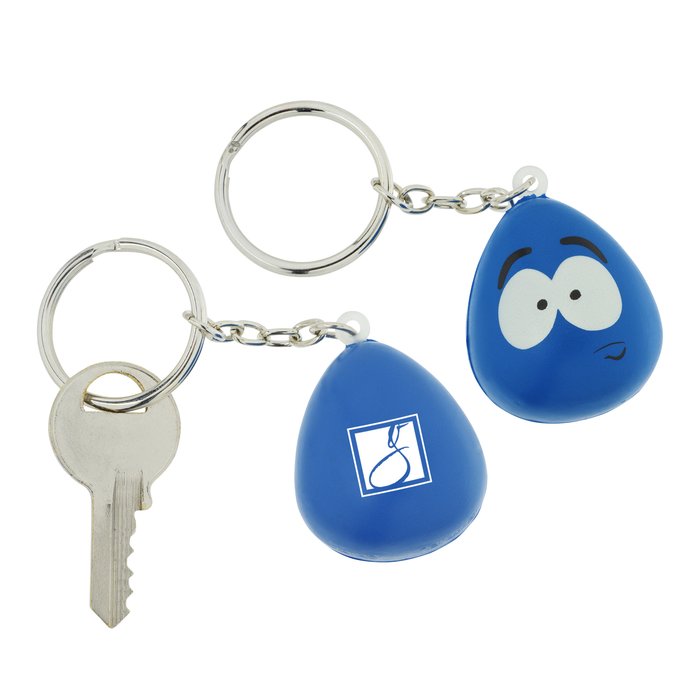 Custom Stressed Mood Maniac Stress Keychain