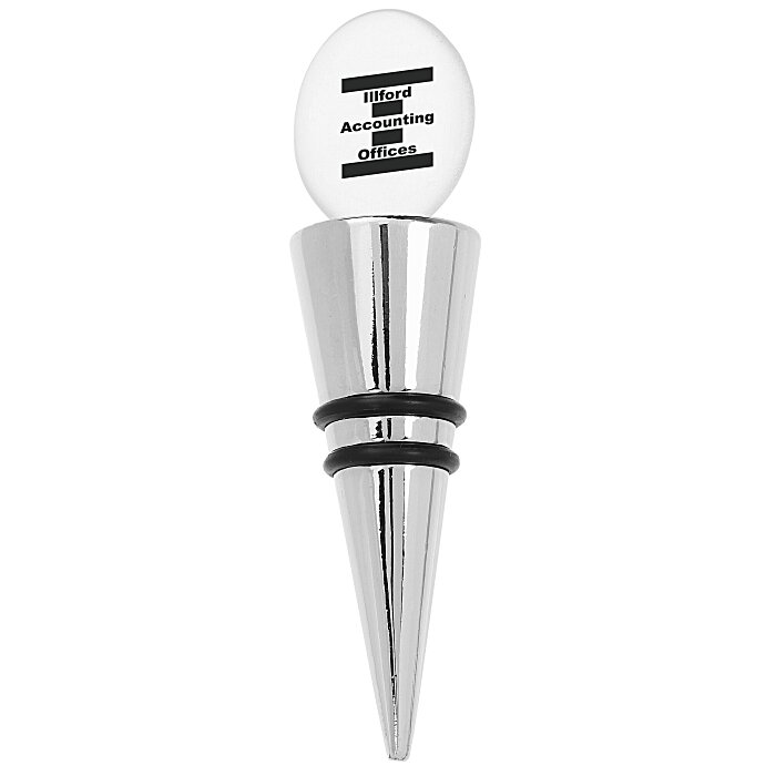 Custom Wine Stopper - Oval