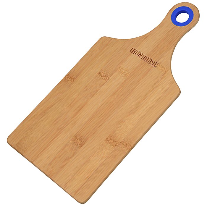Custom Bamboo Cutting Board with Silicone Ring