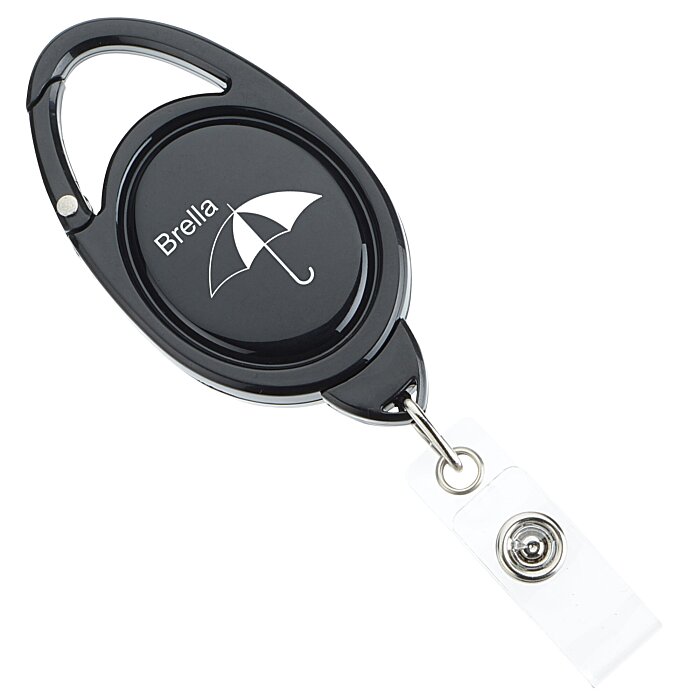Custom Clip-On Secure-A-Badge - Opaque