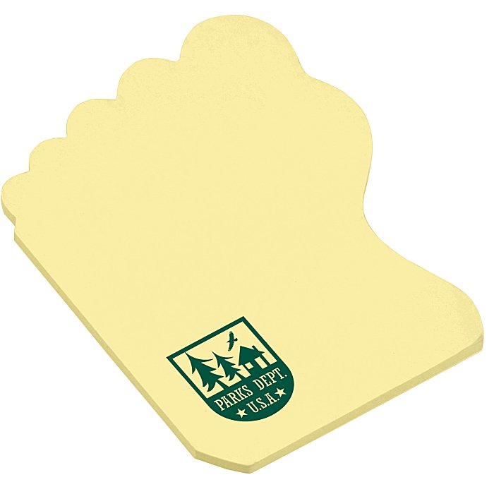Custom Post-it® Custom Notes - Foot - 50 Sheet