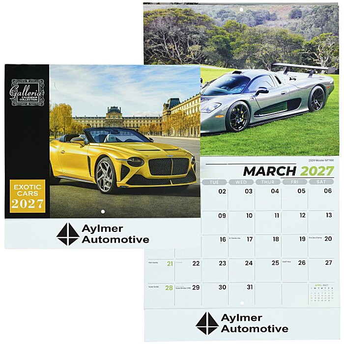 Custom Exotic Cars Appointment Calendar