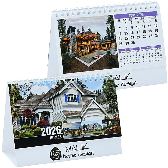 Custom Homes Desk Calendar