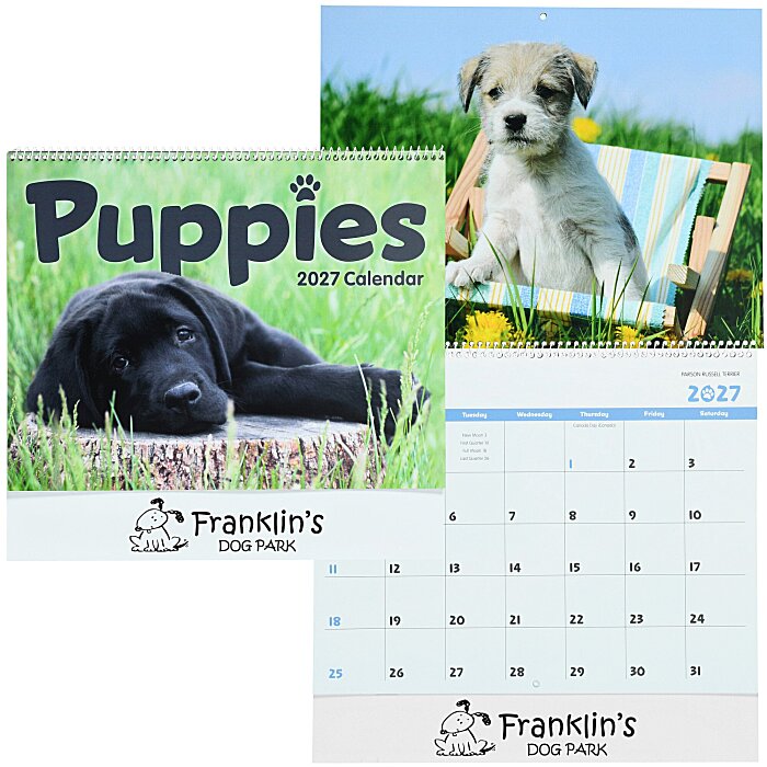 Custom Puppies Calendar