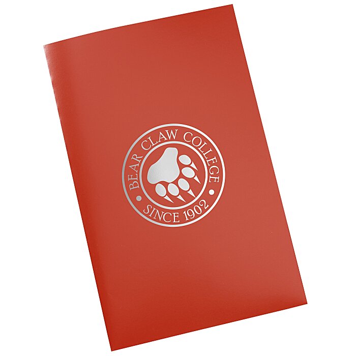 Custom Foil Stamped Legal Pocket Folder - Gloss