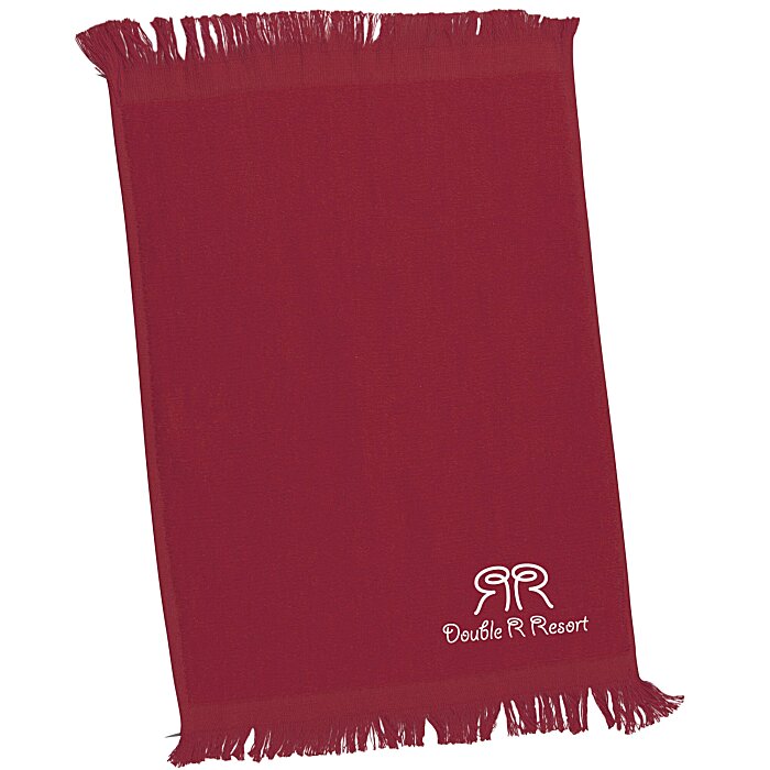 Custom Fringed Sport Towel - Colours