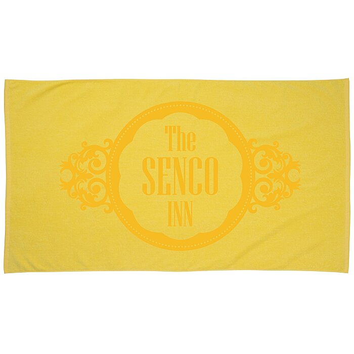 Custom Oversize Velour Beach Towel - Colours