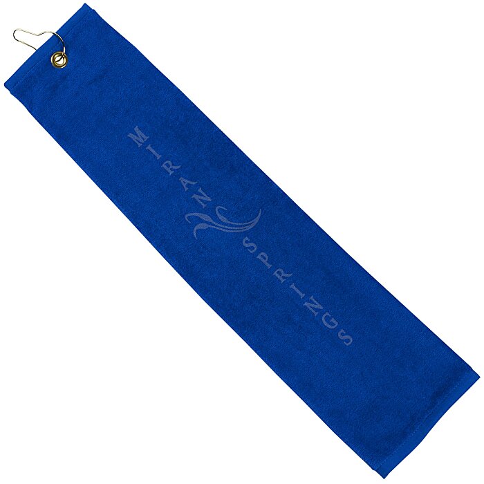 Custom Midweight TriFold Golf Towel - Colours