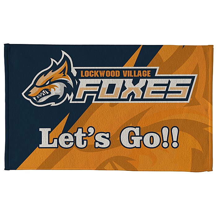 Custom Full Colour Microfibre Terry Sports Towel