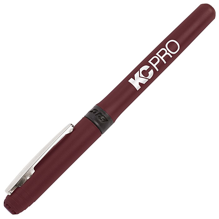 Custom Bic Grip Rollerball Pen - Nickel